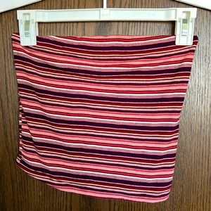American eagle striped tube top